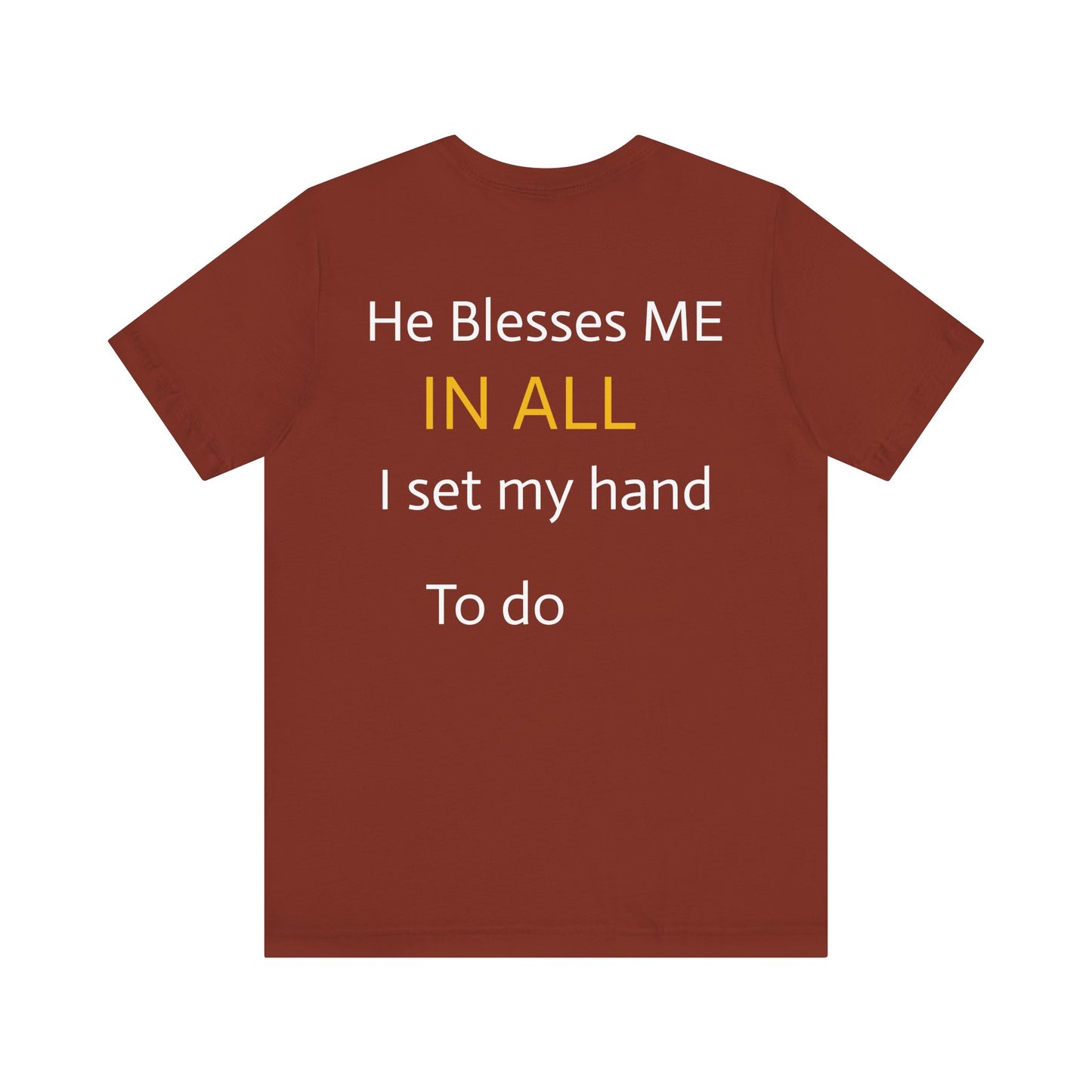 Unisex Jersey Short Sleeve Tee