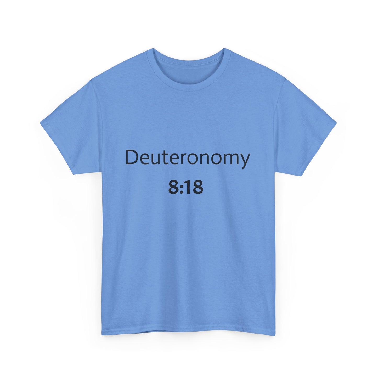 Deuteronomy 8:18 prayer T-shirt