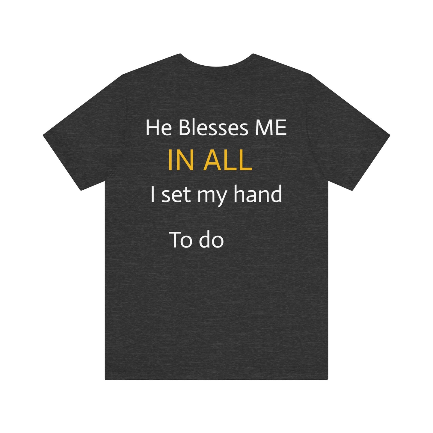 Unisex Jersey Short Sleeve Tee