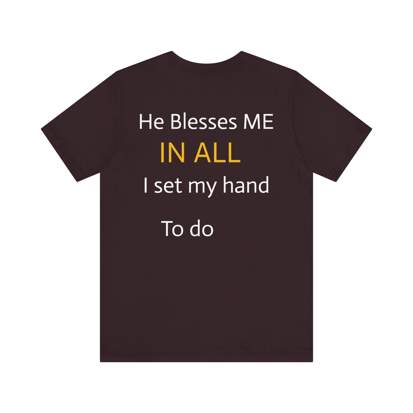 Unisex Jersey Short Sleeve Tee