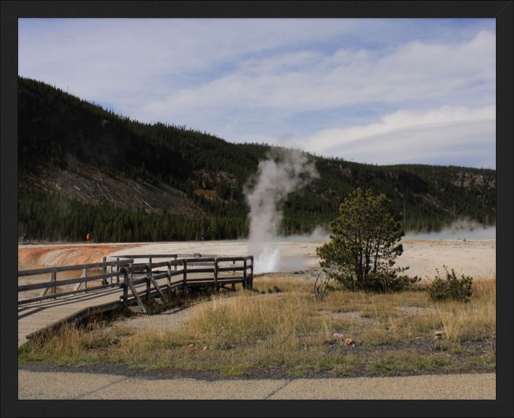 Black Sands Heat vent1 Yellowstone NP